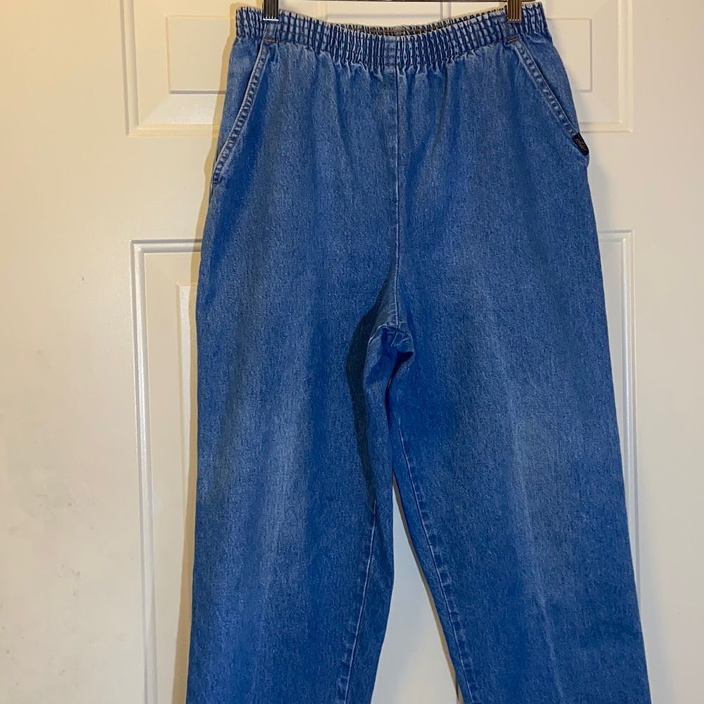 VTG,80,90s  Chic Woman Pants Jeans Size One No Label Approximately (10-12)